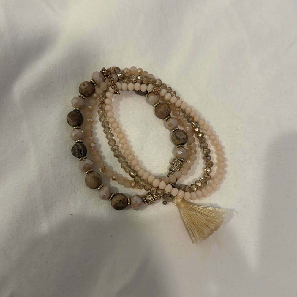 Beaded bracelet set!